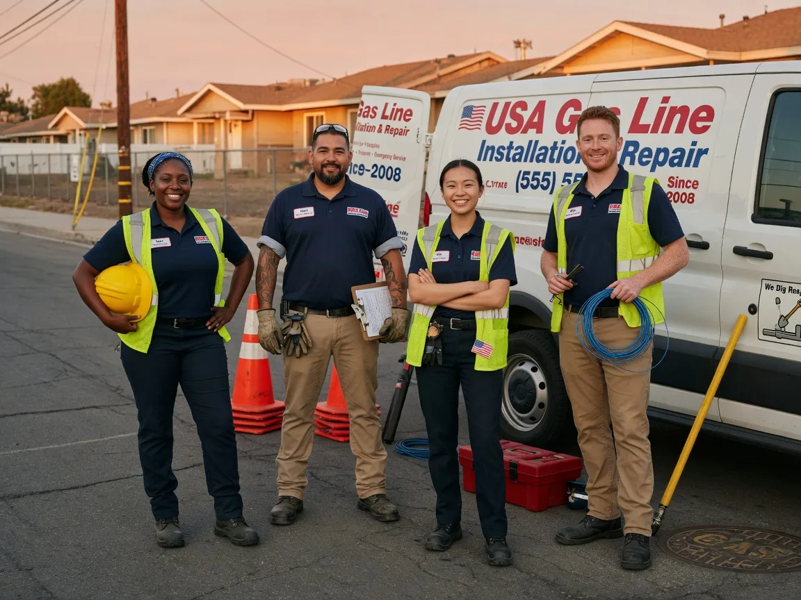 Gas Line Installation company in Triangle, VA
